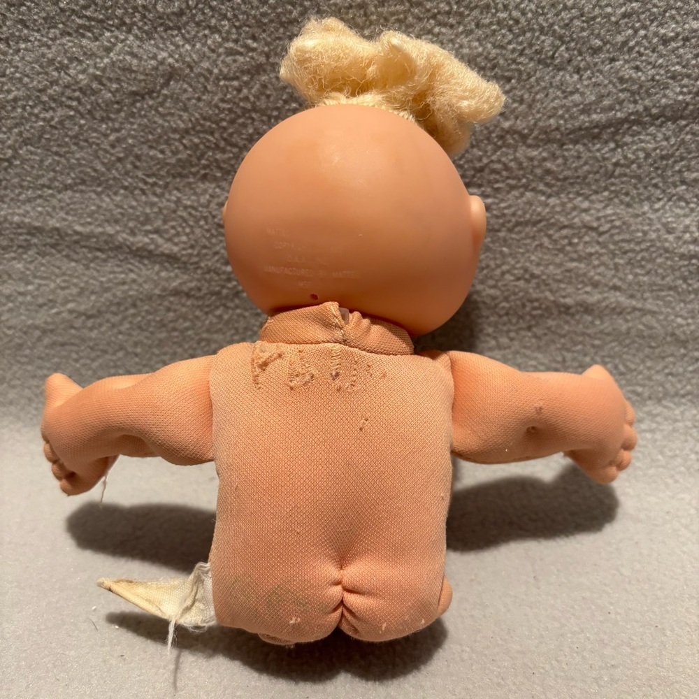 Vintage 1995 Mattel Cabbage Patch Kids Doll‎ Blonde Hair Blue Eyes Collectible - Picture 4 of 8